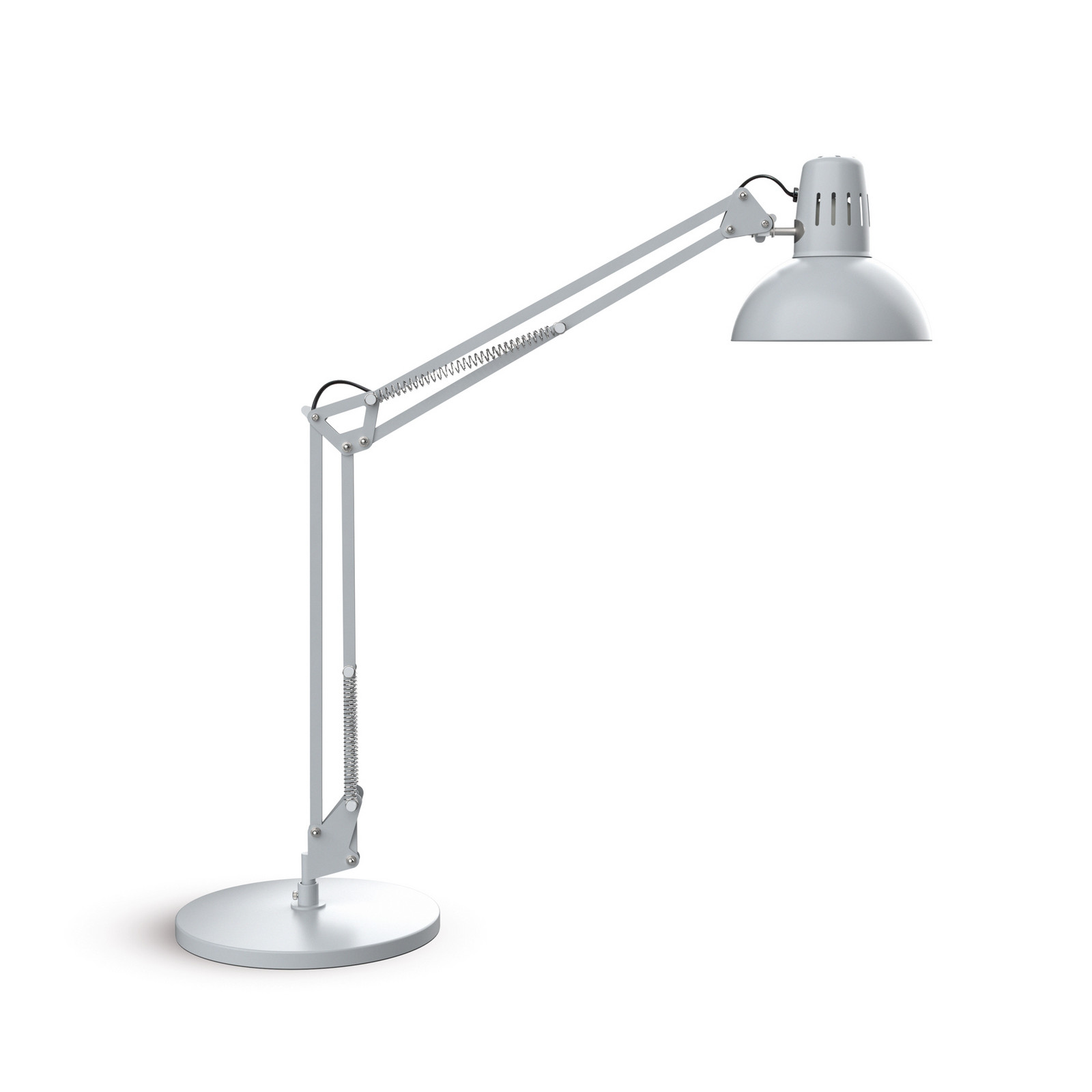 Lampa de birou cu LED MAULstudy culoare argintiu 49 cm E27 - Studiu / Birou - Metal