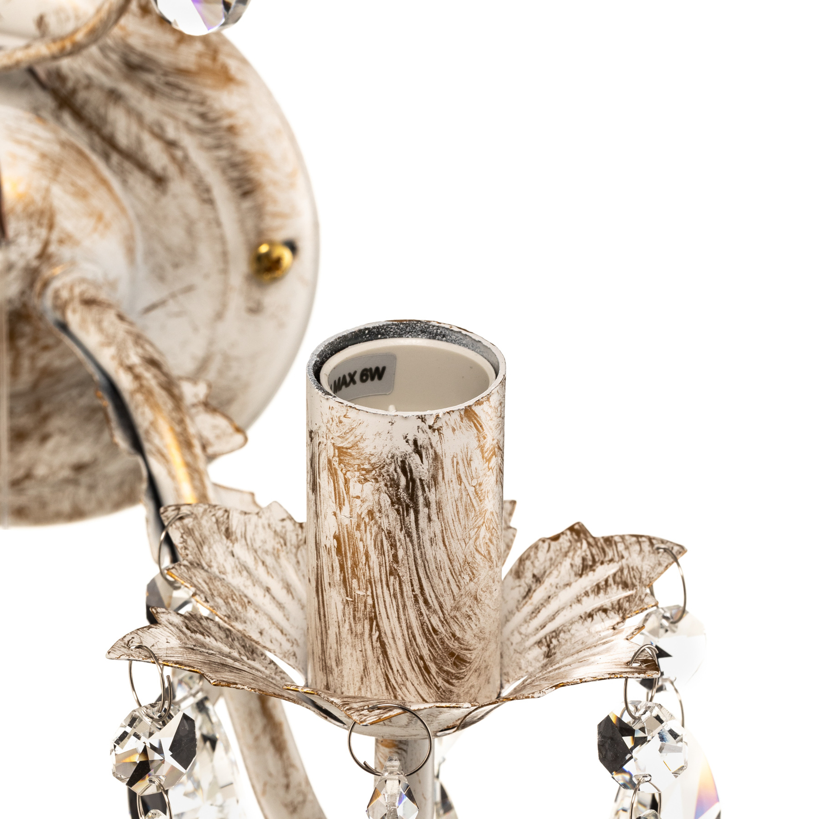 Stenska svetilka Karen dvosvetlobna slonova kost