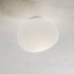 Foscarini Gregg loftslampe i medieglas, 27 cm