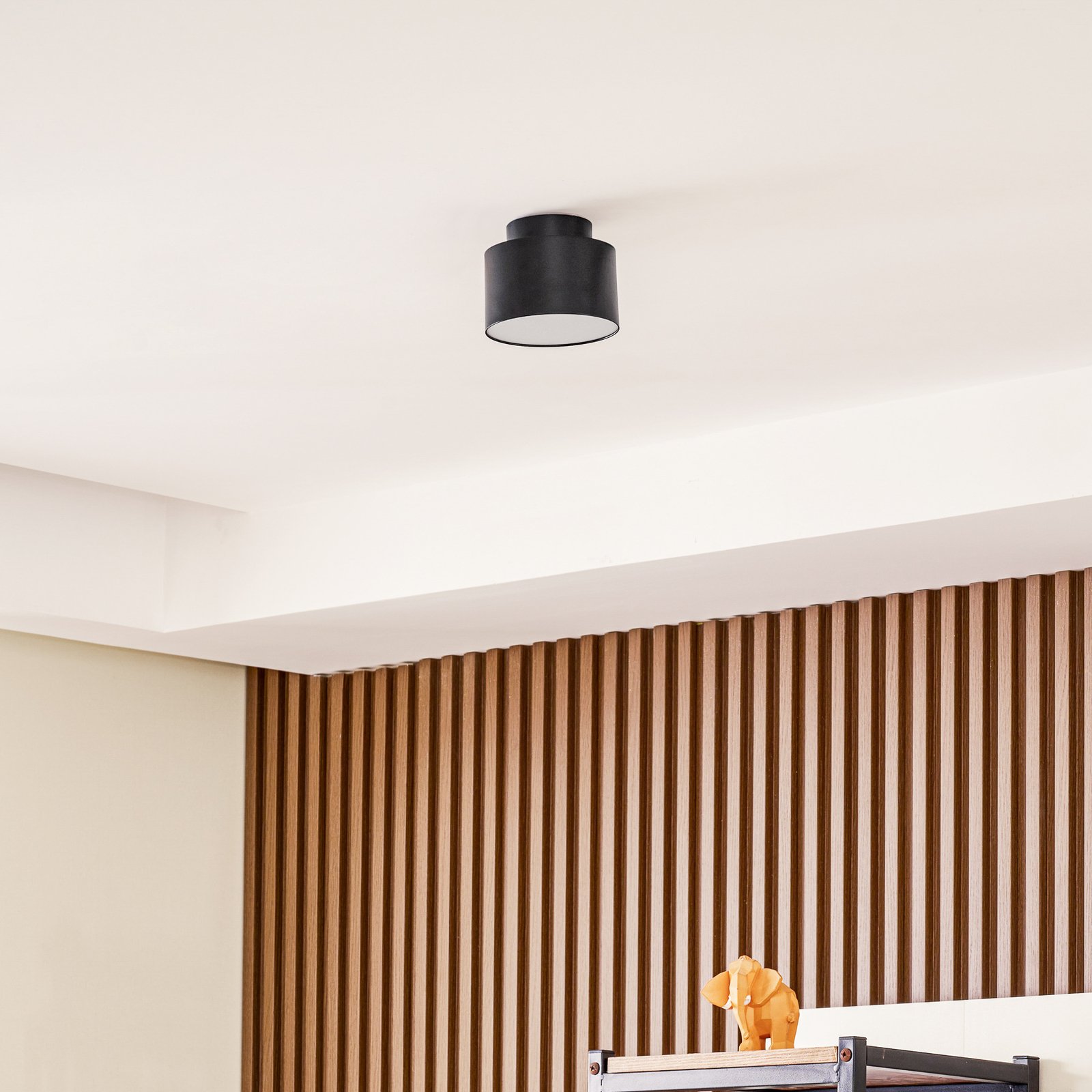 "Lindby" LED prožektorius "Nivoria", 11 x 8,8 cm, smėlio juodos spalvos, 4