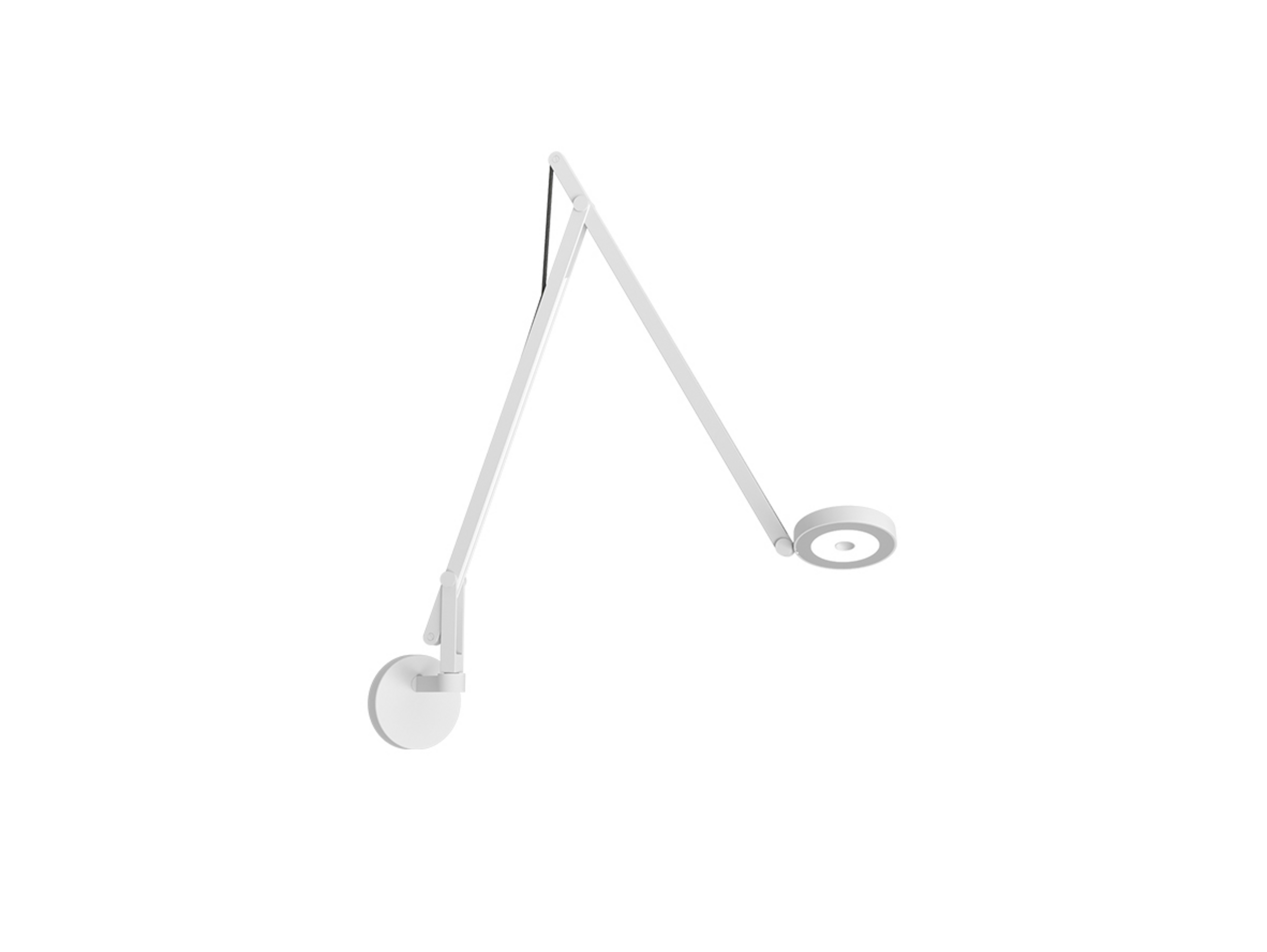 String W2 Applique Murale DTW Matt White/Black - Rotaliana