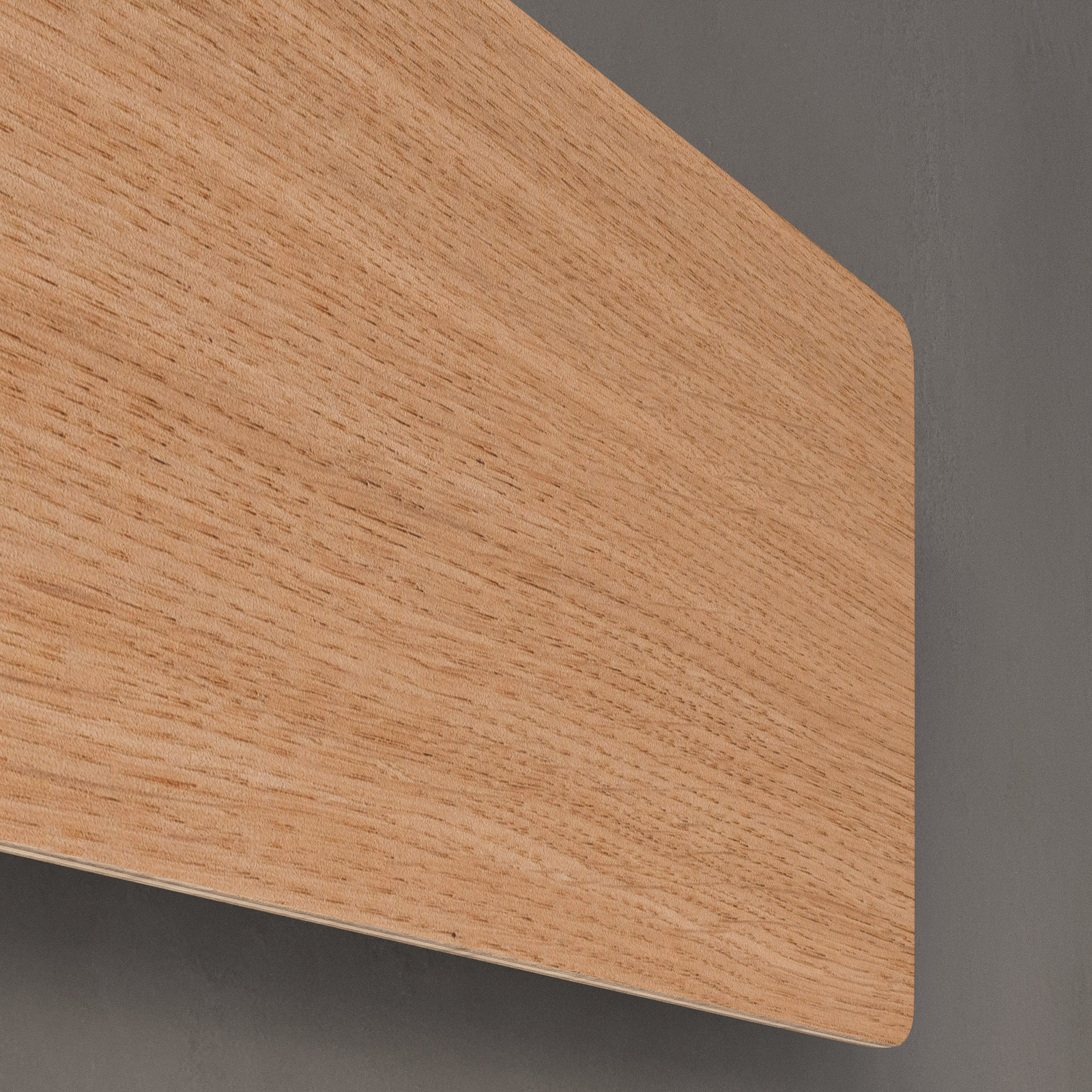 Envostar Tavola aplique, madera de roble, 35x16cm