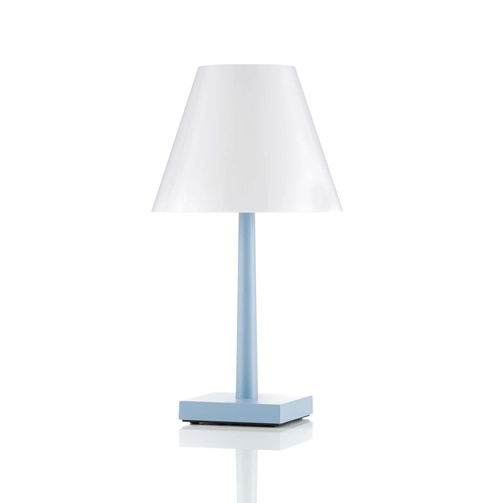 Rotaliana Dina+ T1 LED uzlādējama galda lampa gaiši zila