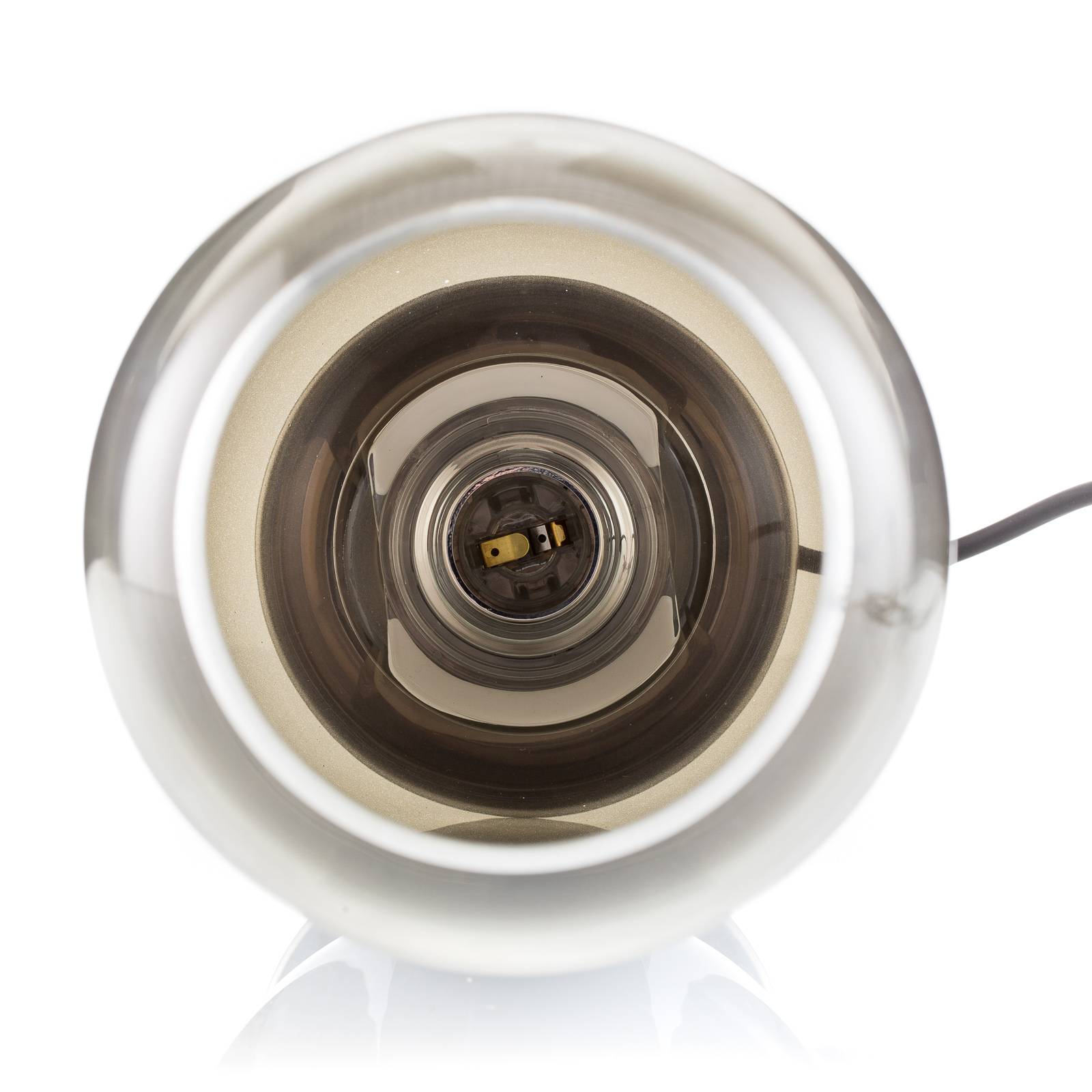 Artemide Gople Mini stołowa niebieska/srebrna