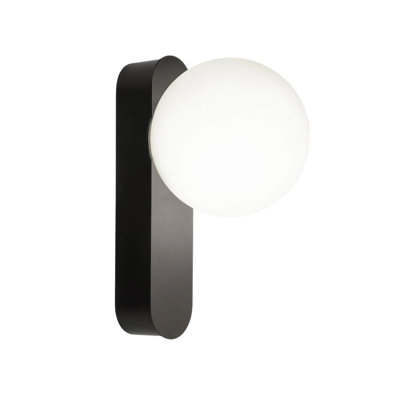 LEDS-C4 Aplique de pared LED Perlina, negro, atenuable