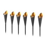 Jalf Solární Článek Lampa s Spike 6 pcs. Dark Grey - Lindby