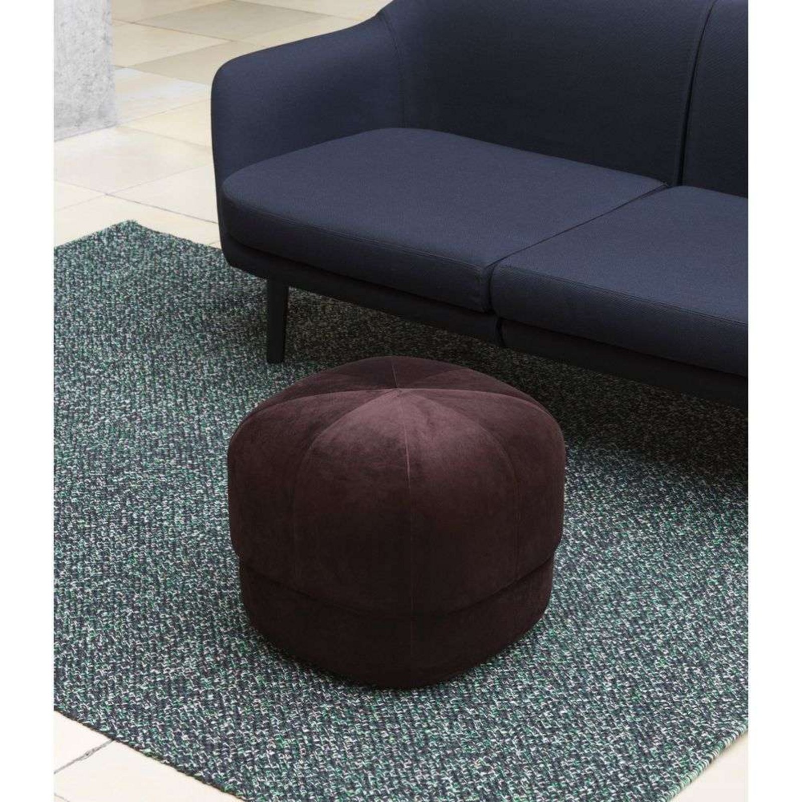 Circus Pouf Small Coffee - Normann Copenhagen