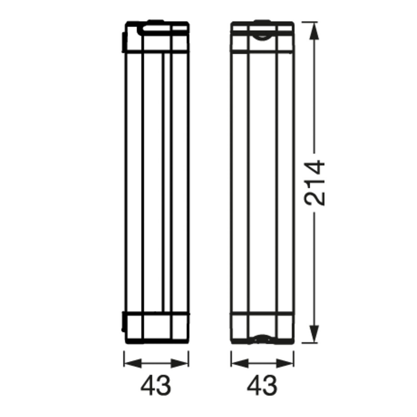Lampa LED OSRAM LINEAR TASKLIGHT biała 6500 K IP54 ściemniany