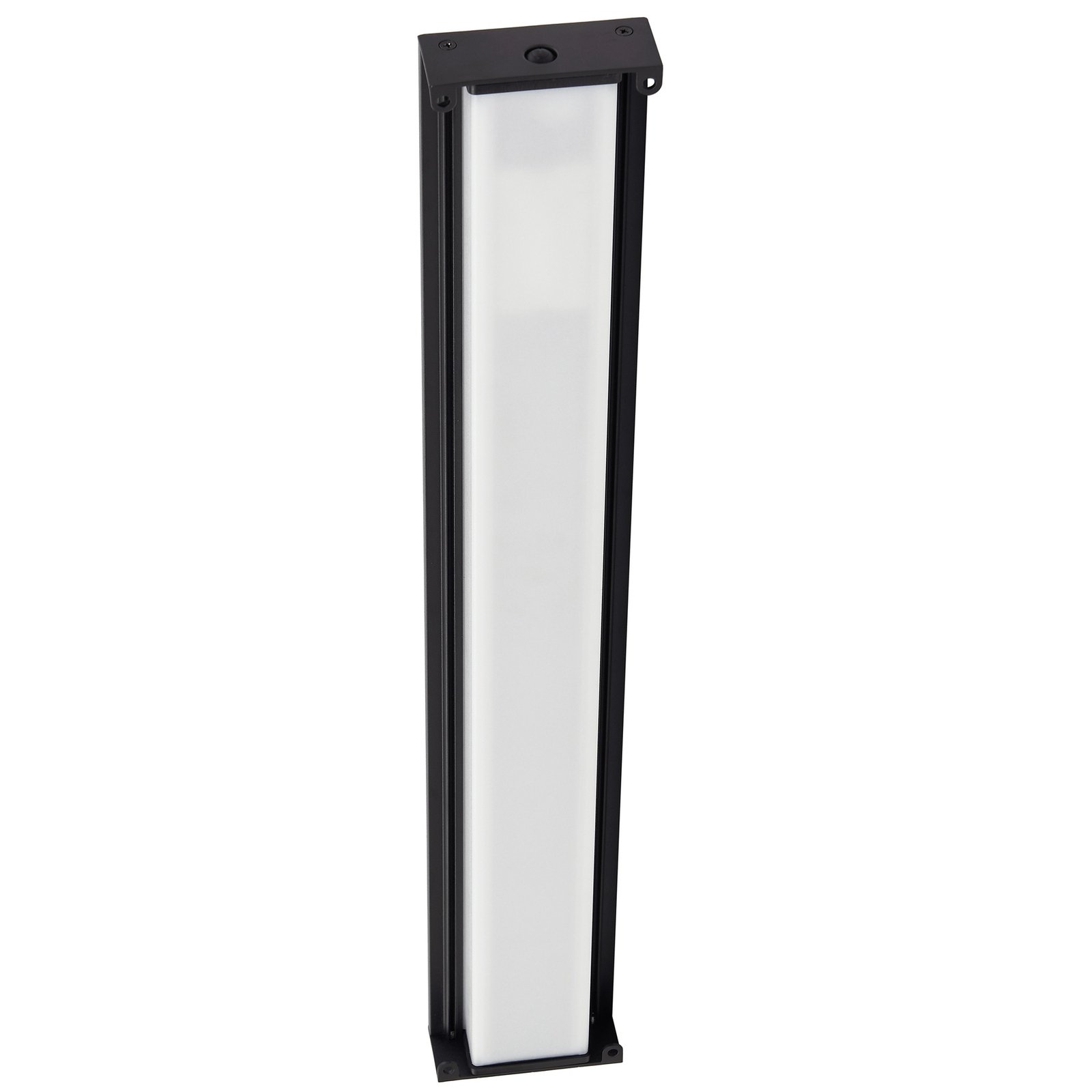 Lindby LED-Solar-Wandleuchte Laarni, dimmbar, IP54, schwarz