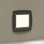LED-Einbauleuchte Leti 100 Square schwarz 3W CCT