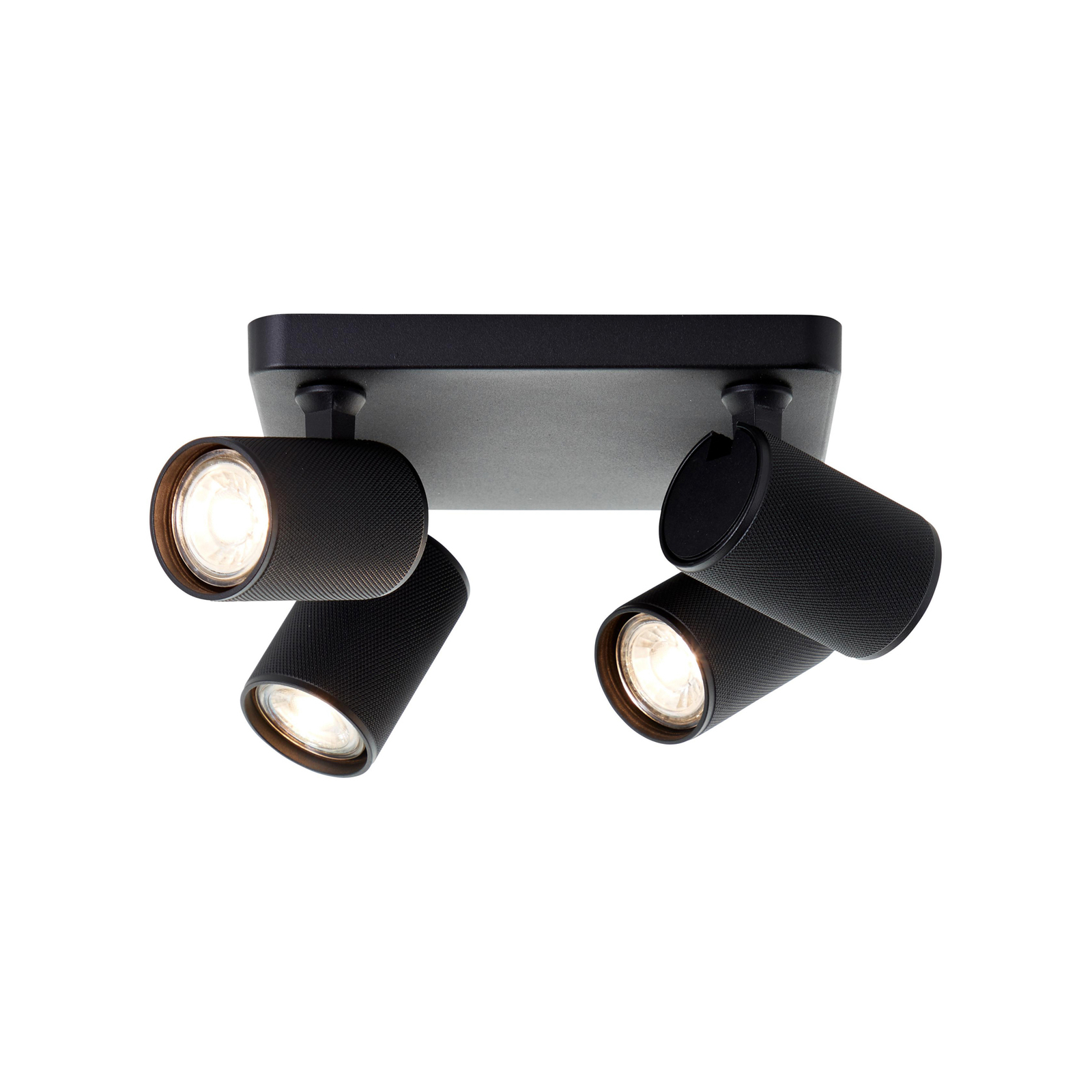 LED lubinis prožektorius Marty, 22 cm ilgio, smėlio juodos spalvos, 4