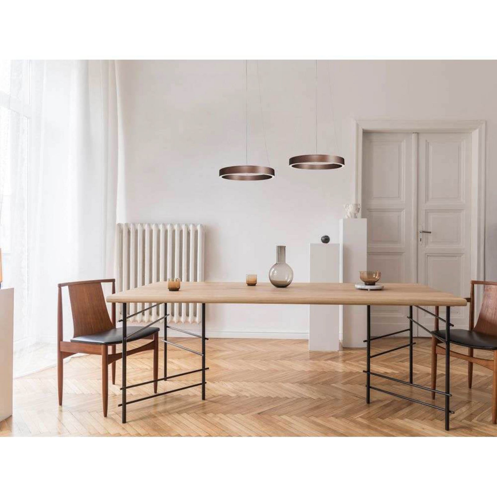 Gloria LED Taklampa &Oslash;40 Down Brass ANTIDARK - K&ouml;k - Aluminium - Med en ljusk&auml;lla
