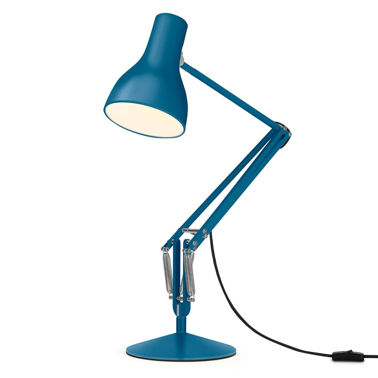 Anglepoise Type 75 table lamp Margaret Howell blue