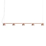 Blush Rail 5 Függőlámpá Warm Beige - Northern