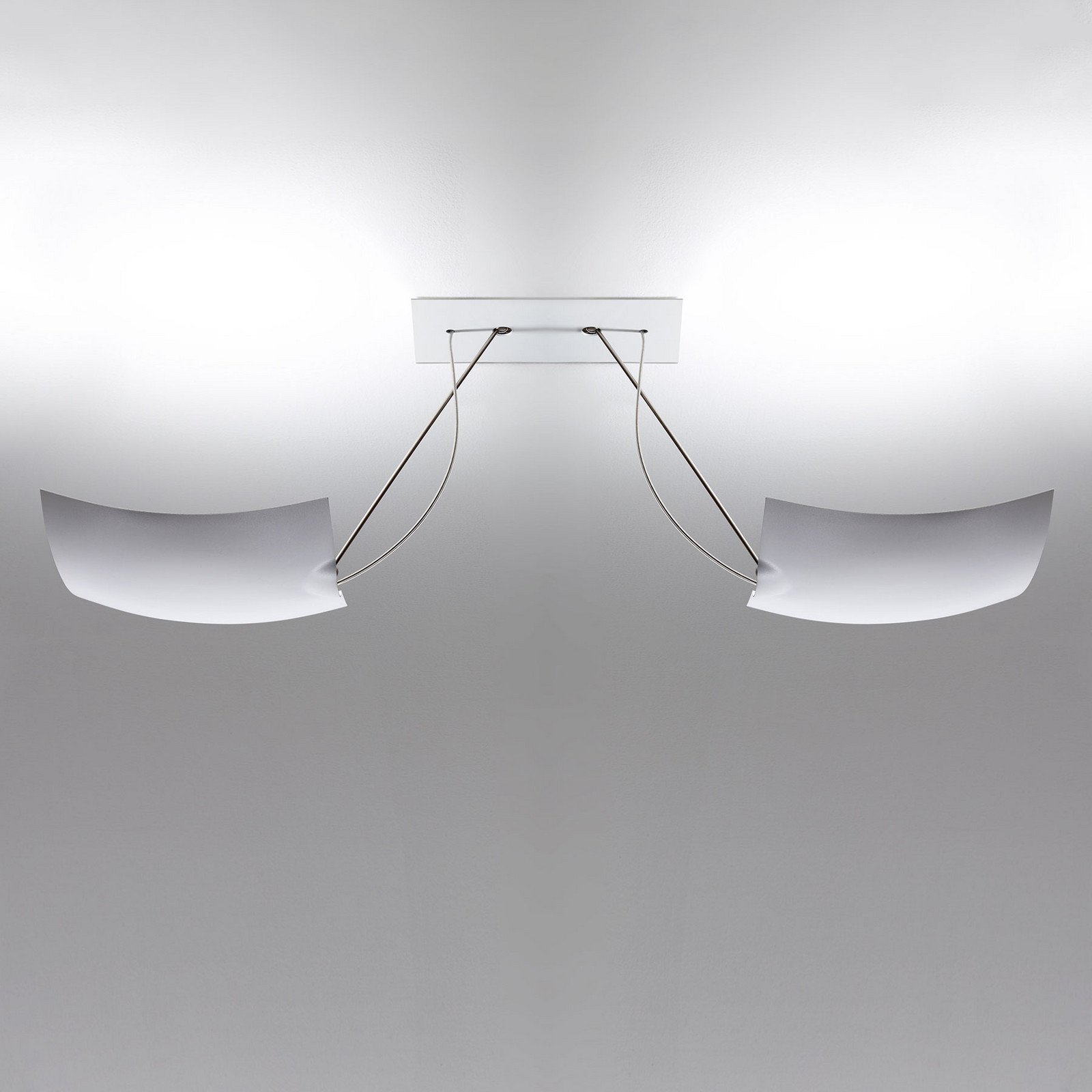 Ingo Maurer 2x18x18 plafonieră LED 2 becuri