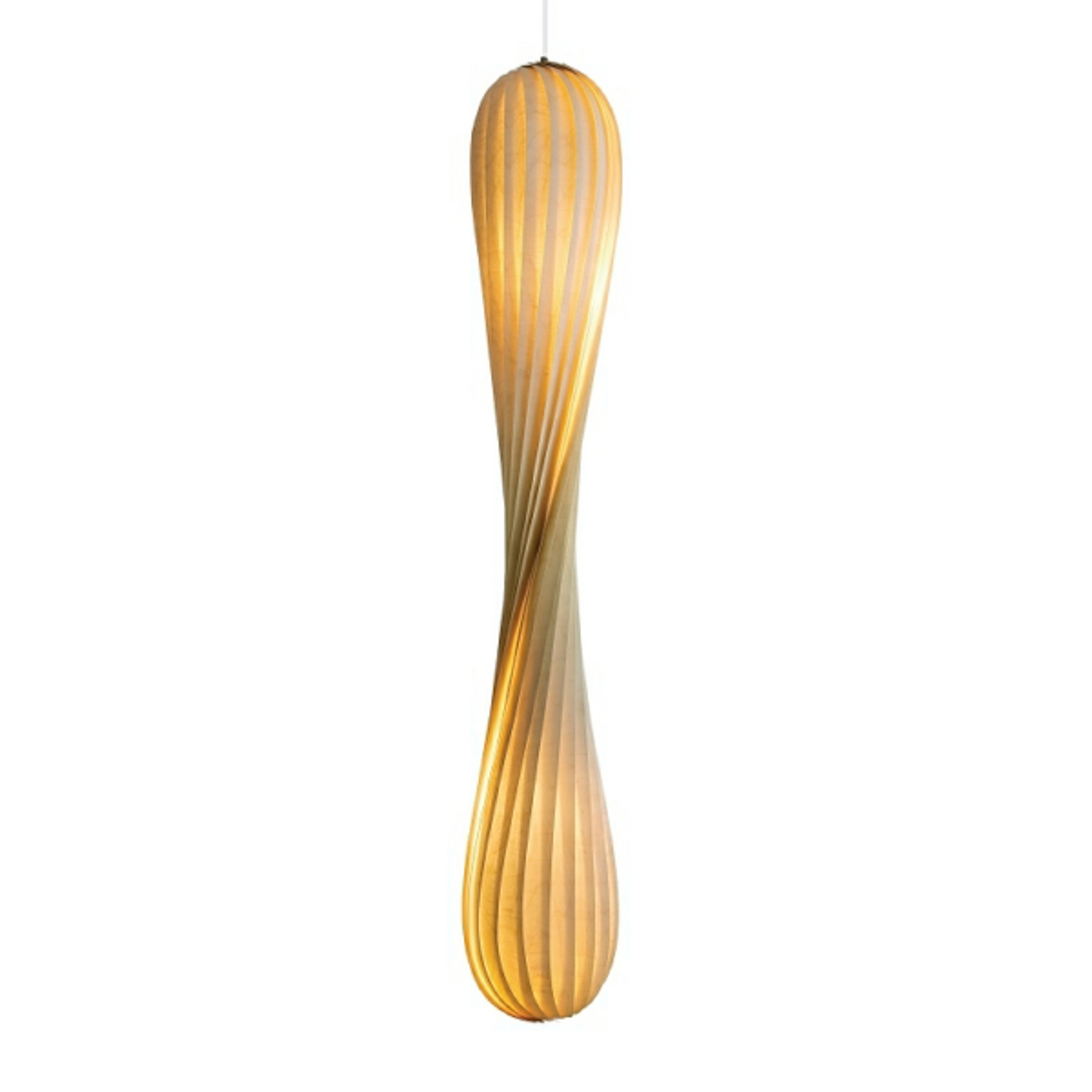 Hänglampa TR7 i björkträ, 145 cm hög, E27 – Tom Rossau