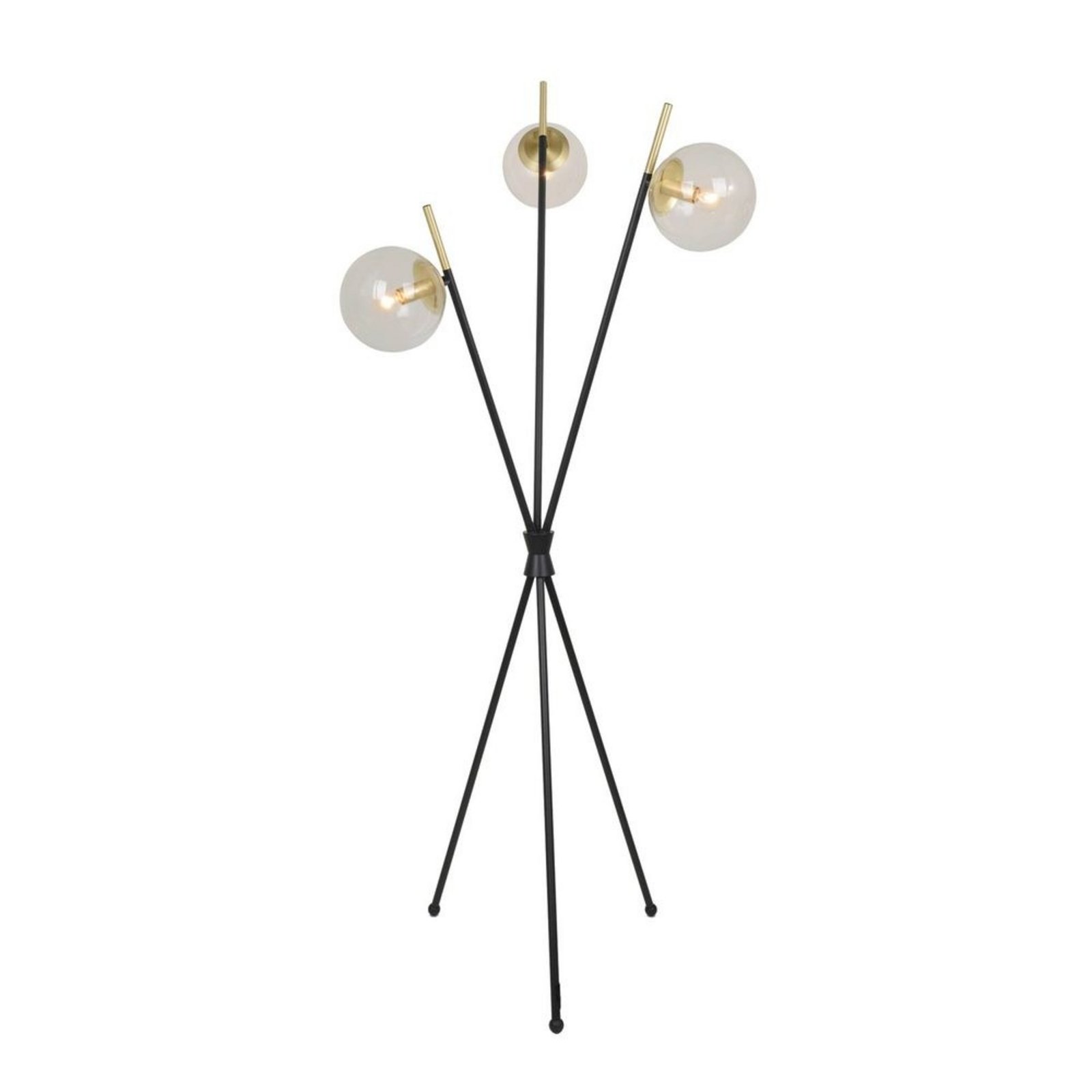 Sotiana Golvlampa Black/Brass - Lucande