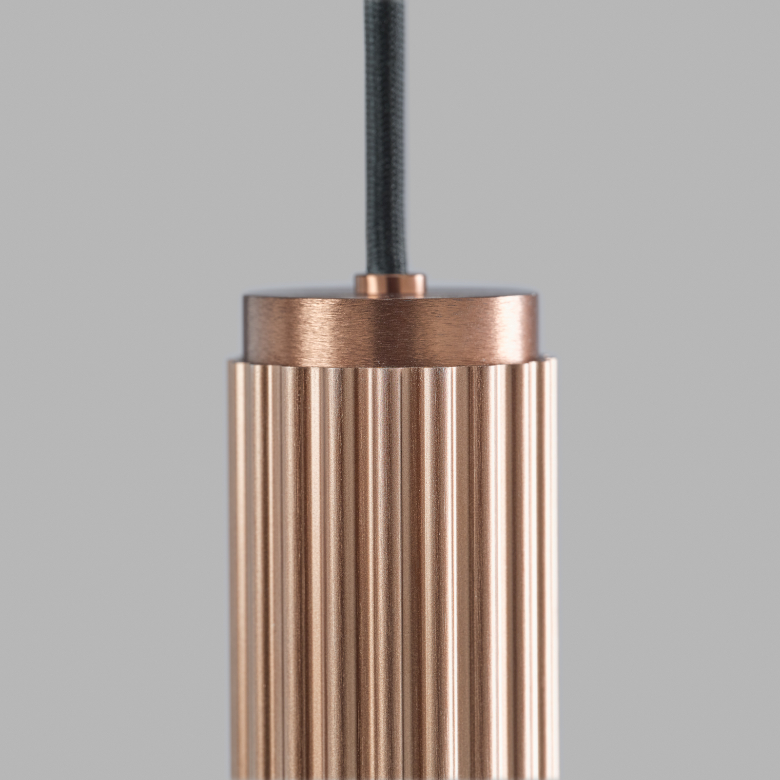 Velvet S1 Switch LED pendant light, rose gold - LIGHT-POINT