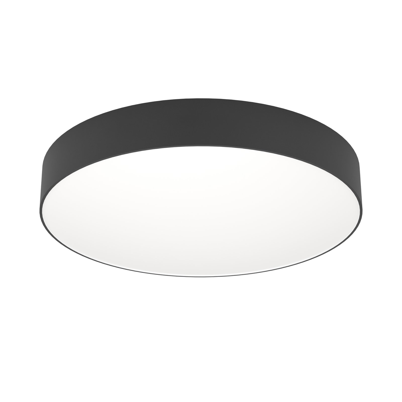 EGLO connect Lámpara LED de techo inteligente Gallizzi-Z, negro, Ø 49 cm