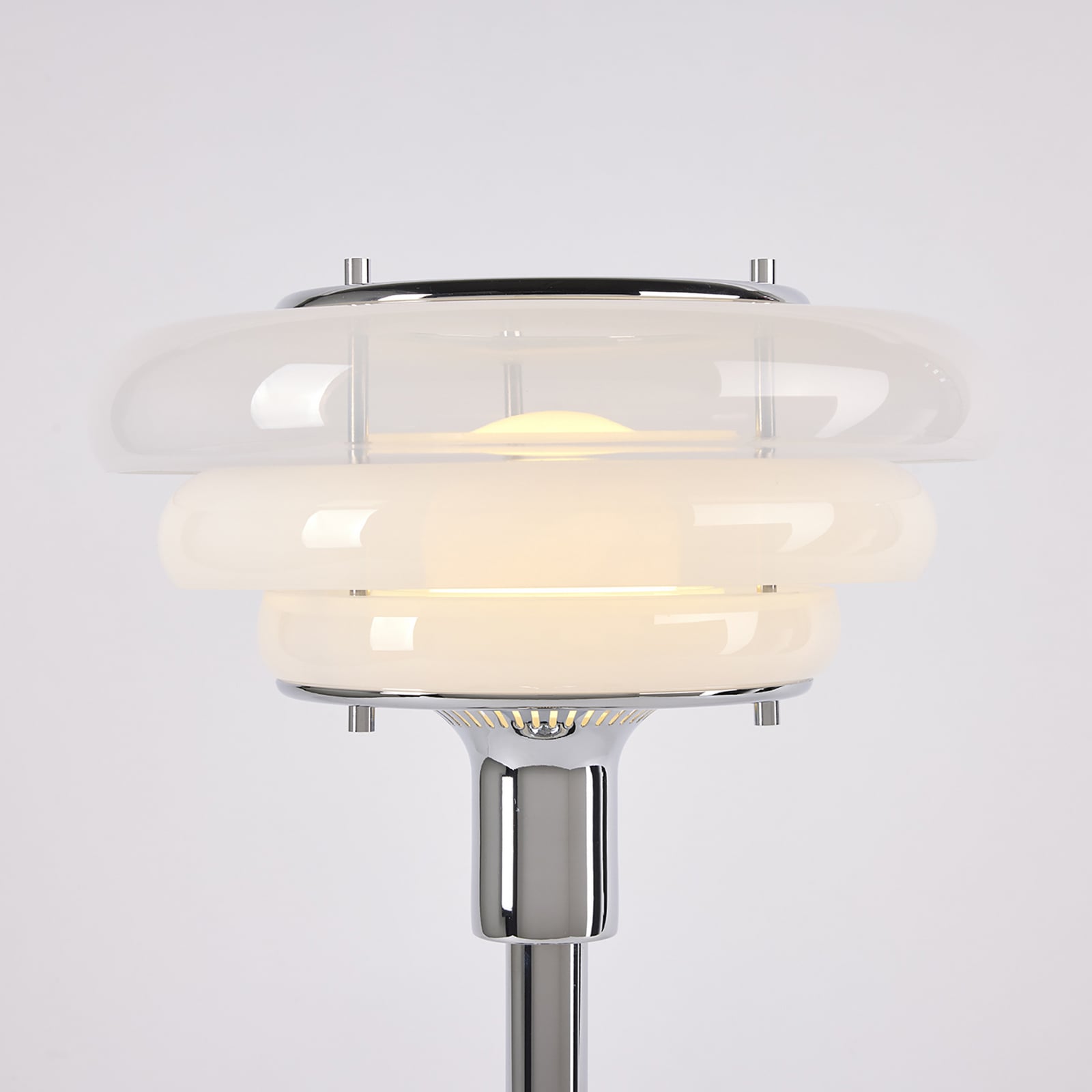 Lampada da tavolo Sunset, bianco nebbia - MARKET SET