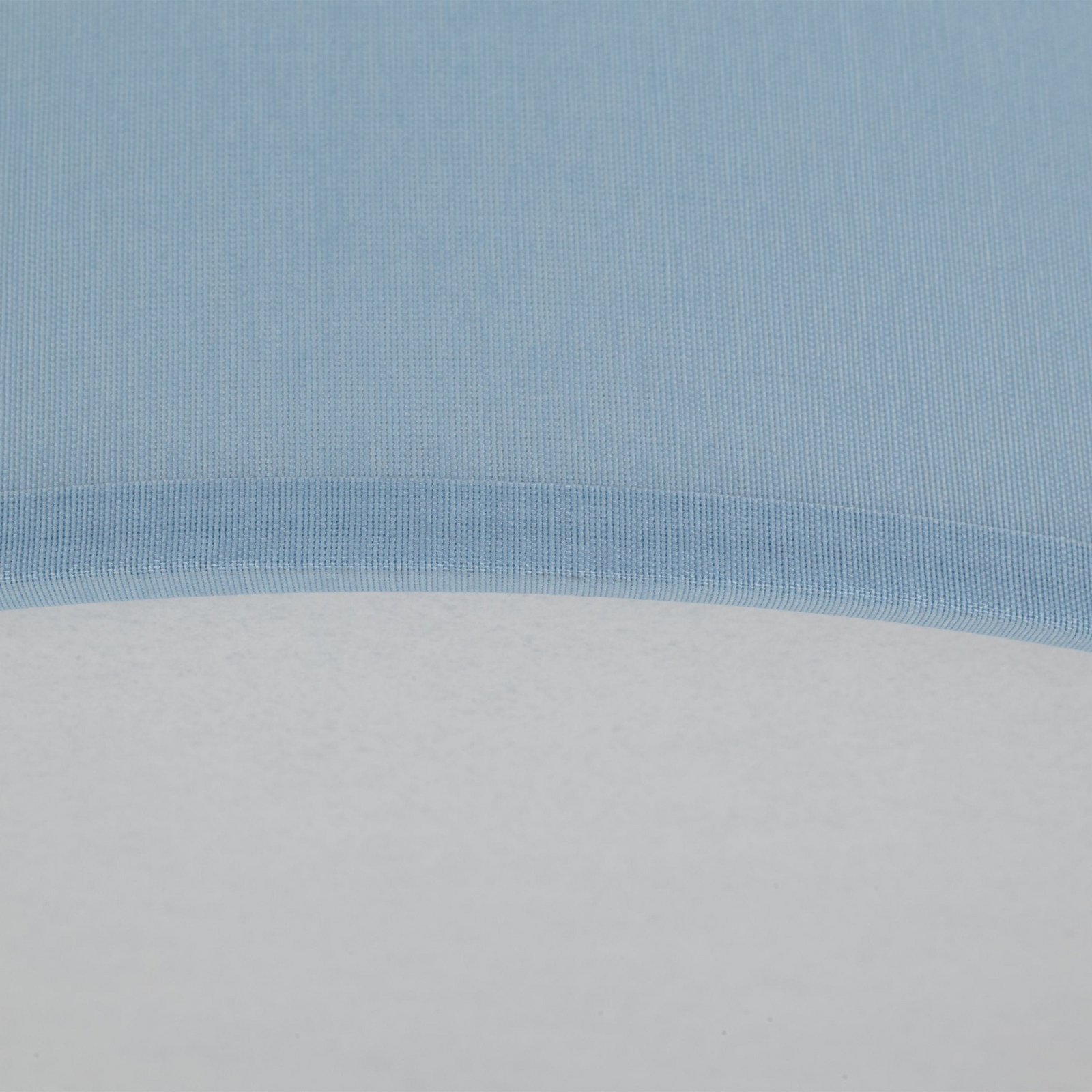 Plafonnier Cloud, bleu, 63 cm de long, textile, nuage, E27