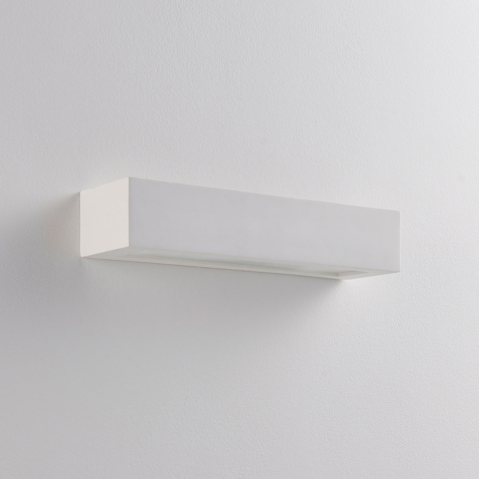 Applique LED Arya di gesso Lampade.it