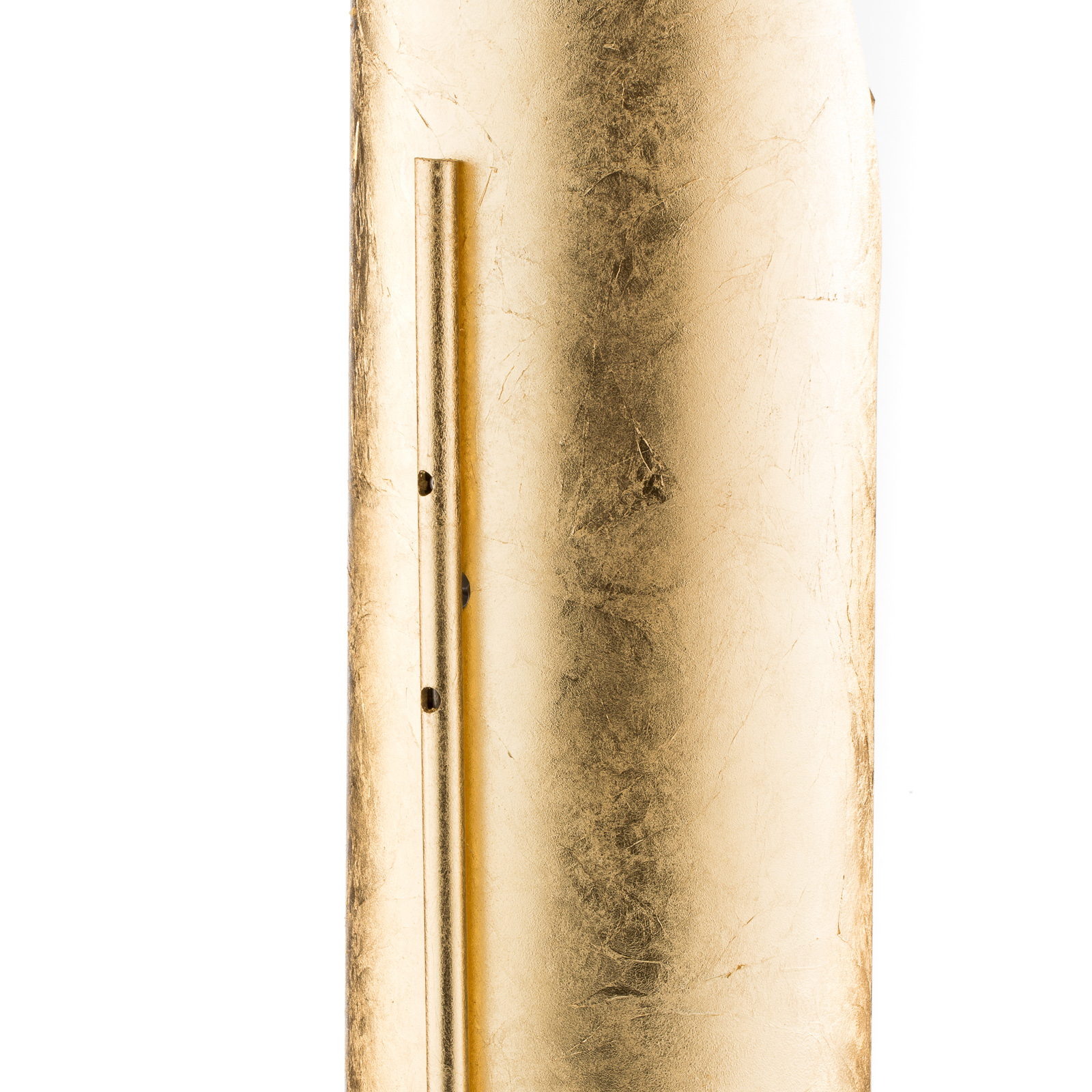 Lampada da tavolo in foglia d'oro Knikerboker Hué, altezza 70 cm