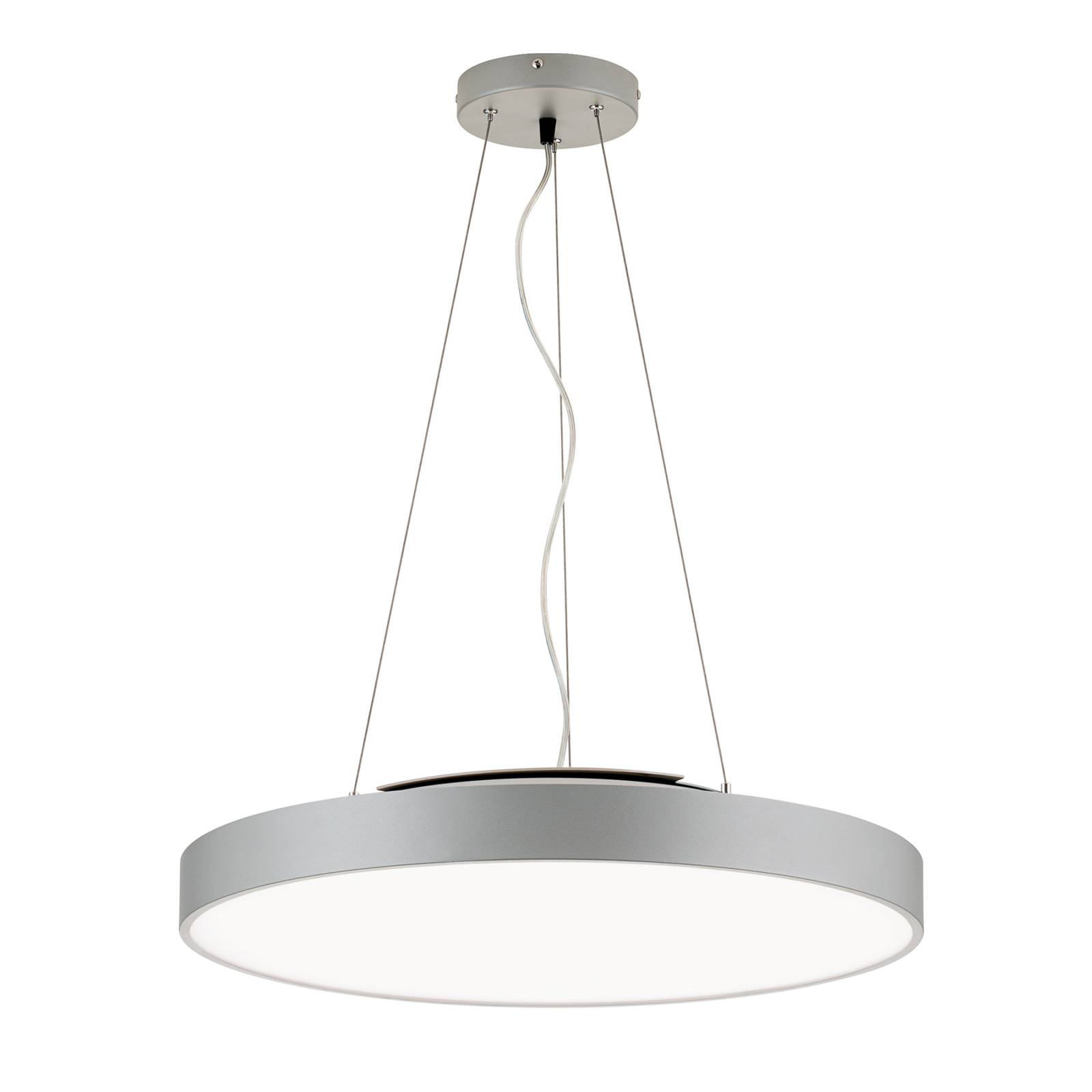 Suspension LED Space dimmable titane Ø 58 cm