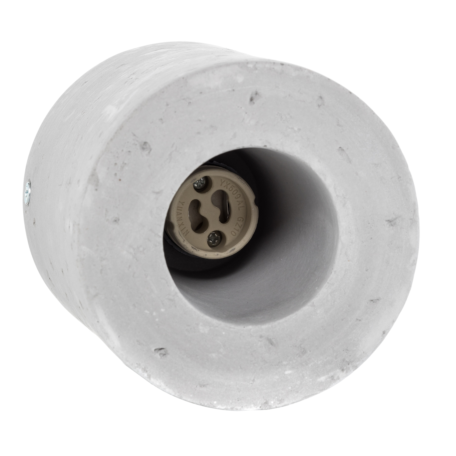 Ara taklampe som en sylinder i betong Ø 10 cm