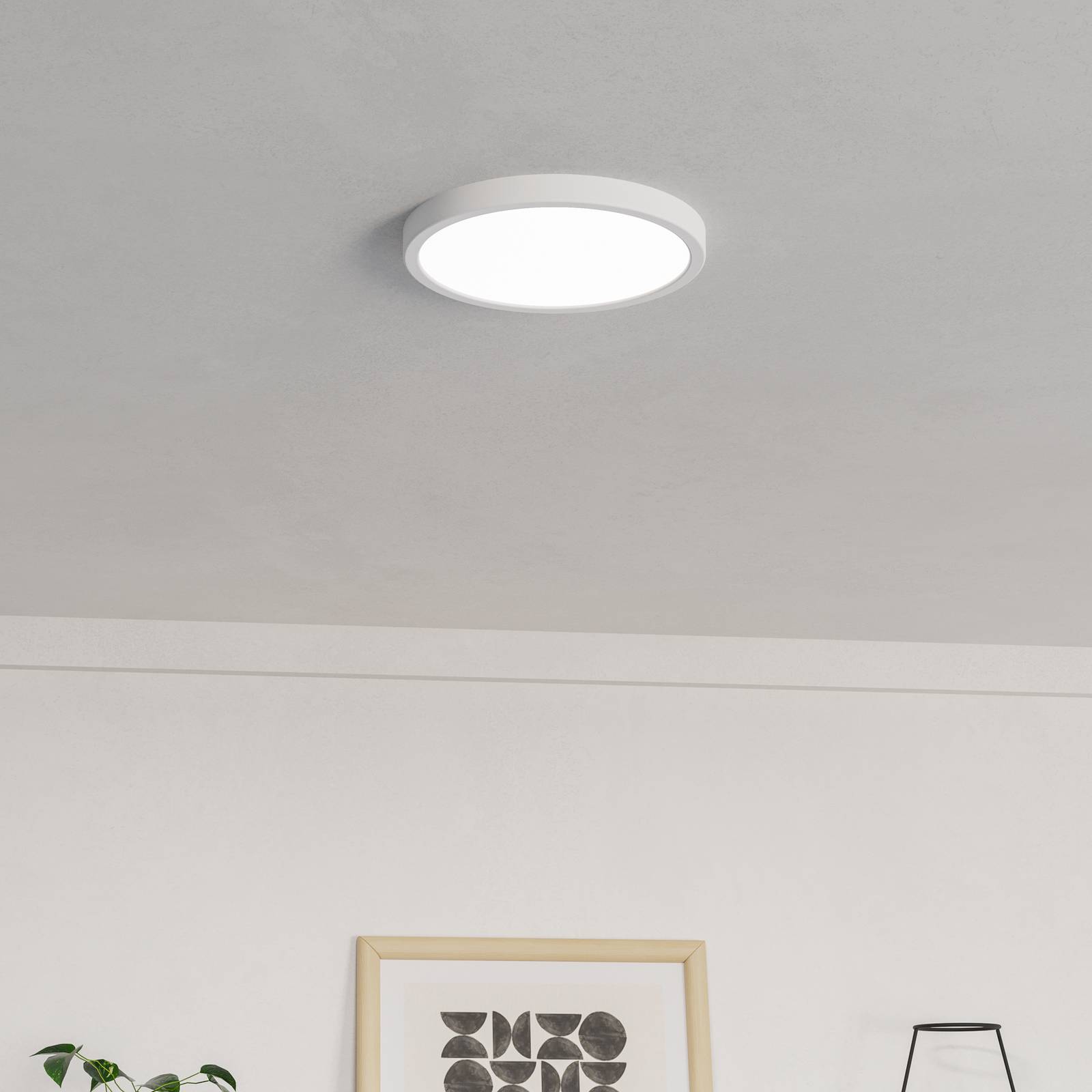 Hängeleuchte Alderney, drei Schirme aus Naturgarn günstig online kaufen