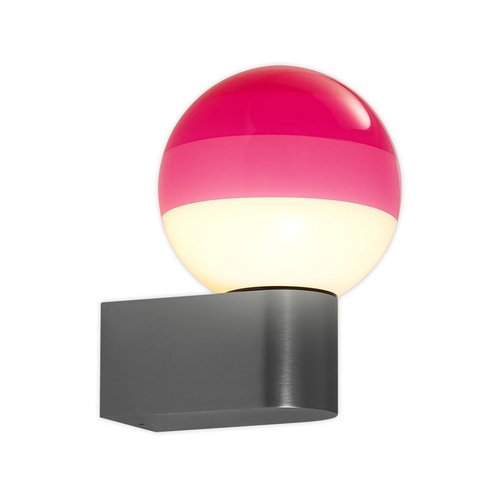 MARSET Dipping Light A1 LED-væglampe pink/grå