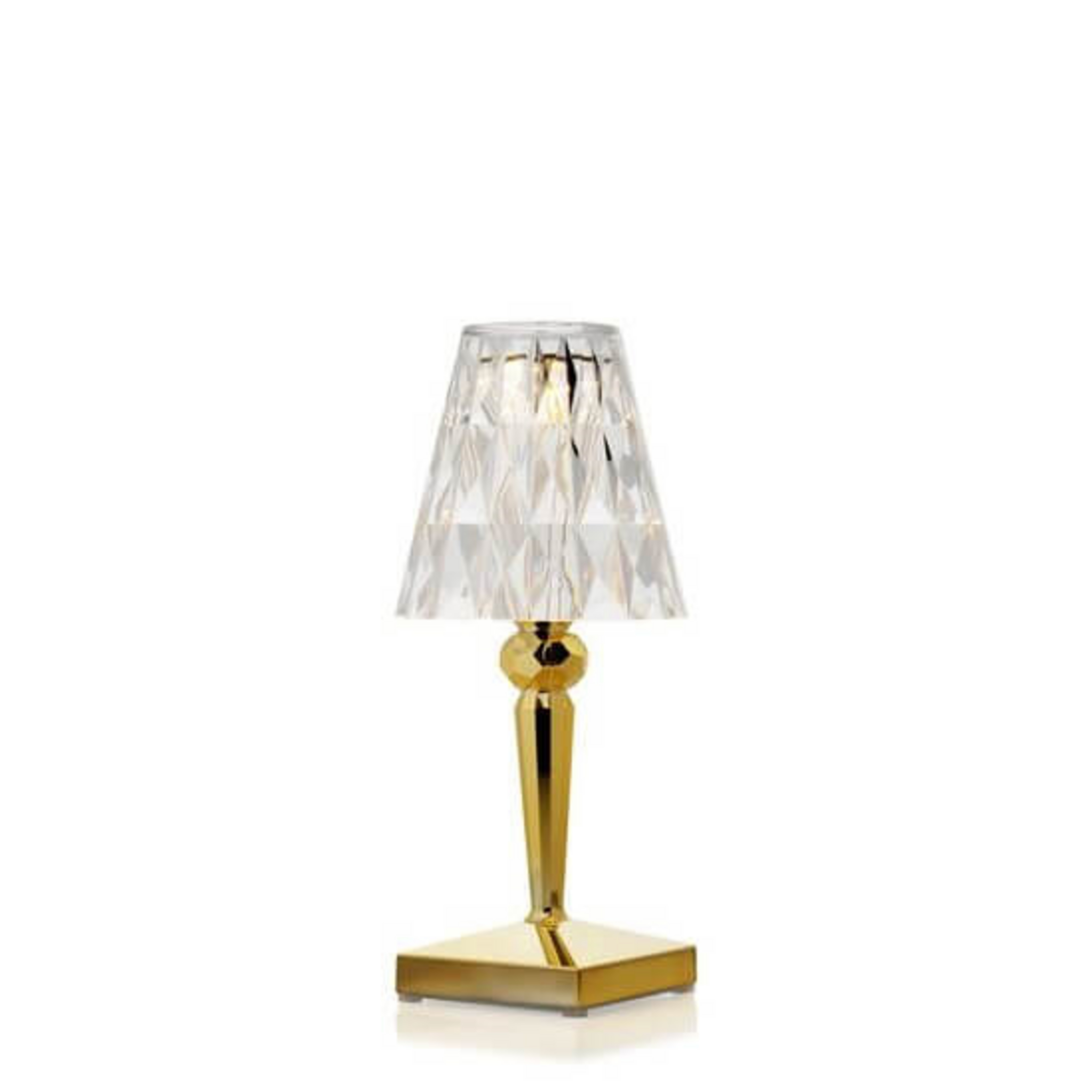 Battery Portable Bordlampe IP54 Guld - Kartell