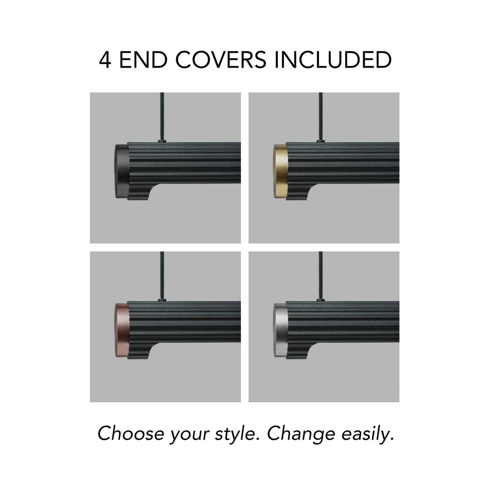 Velvet S1400 Switch LED pendant light, black - LIGHT-POINT Velvet S1400 Switch LED pendant light, black - LIGHT-POINT