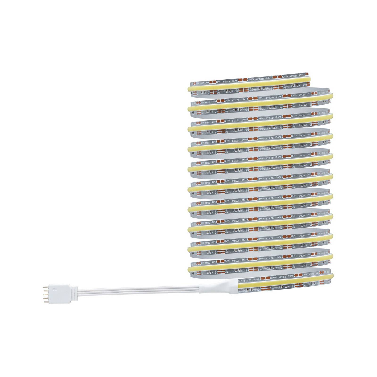 Paulmann LED-Streifen MaxLED 1000 Basisset, 3 m, silber, CCT günstig online kaufen