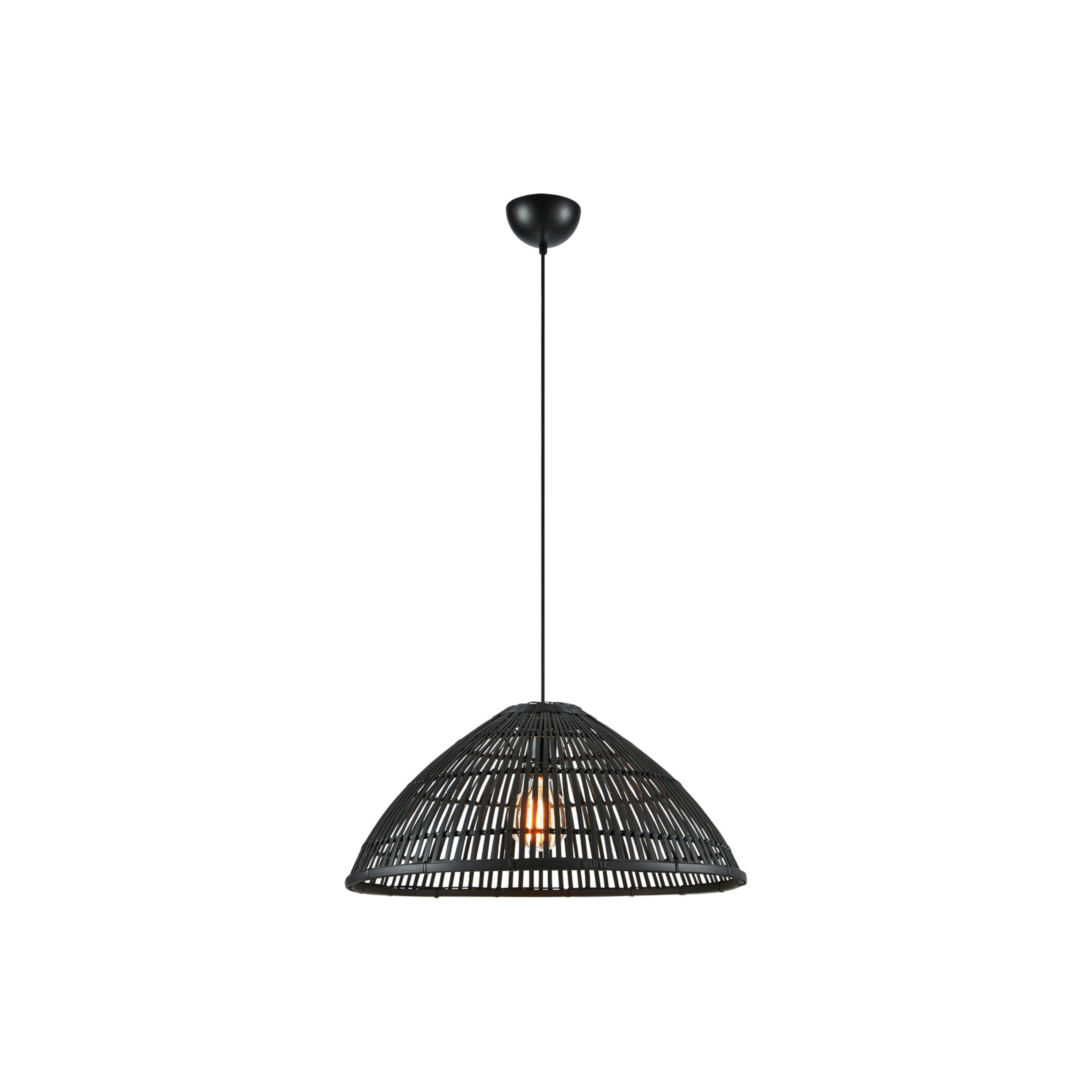Candeeiro suspenso Capello Matt Black - Markslöjd