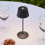 LOOM DESIGN lampe de table LED rechargeable Modi Micro, IP65, noir