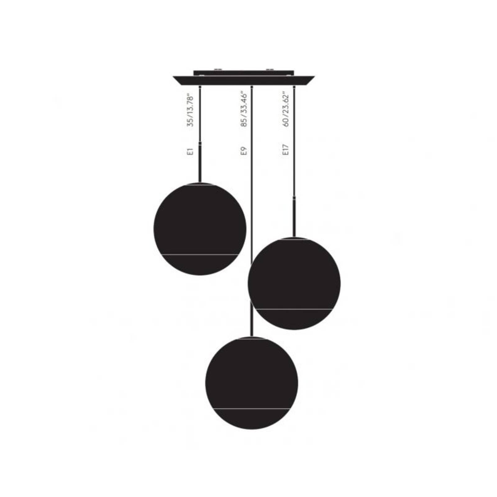 Tom Dixon Mirror Ball 40 cm Round 3-pkt. złota