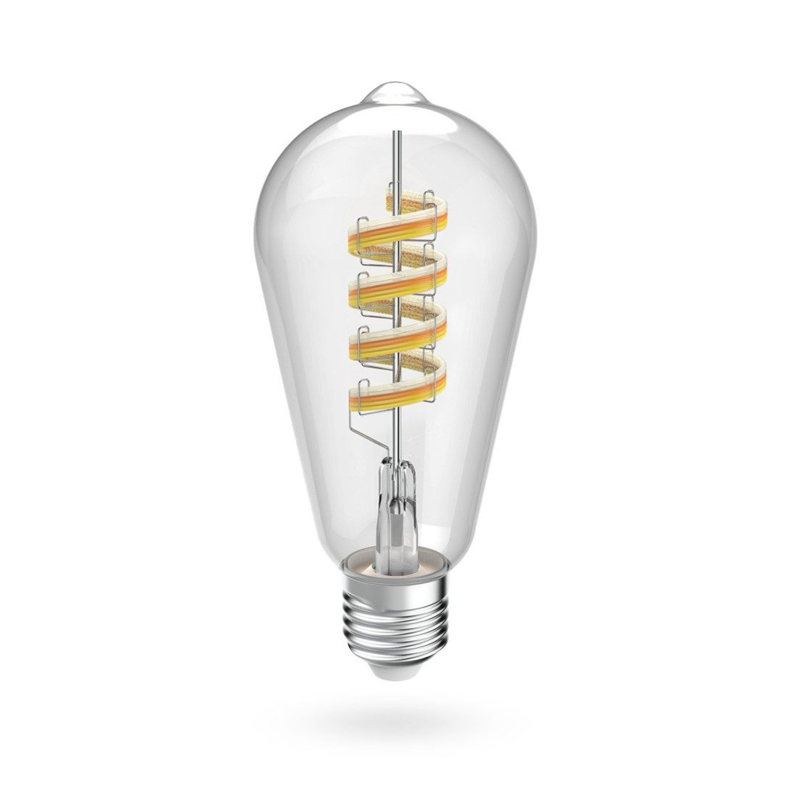 Hama Smart LED Filament E27 ST64, WLAN, Materia, 4,9 W, RGBW