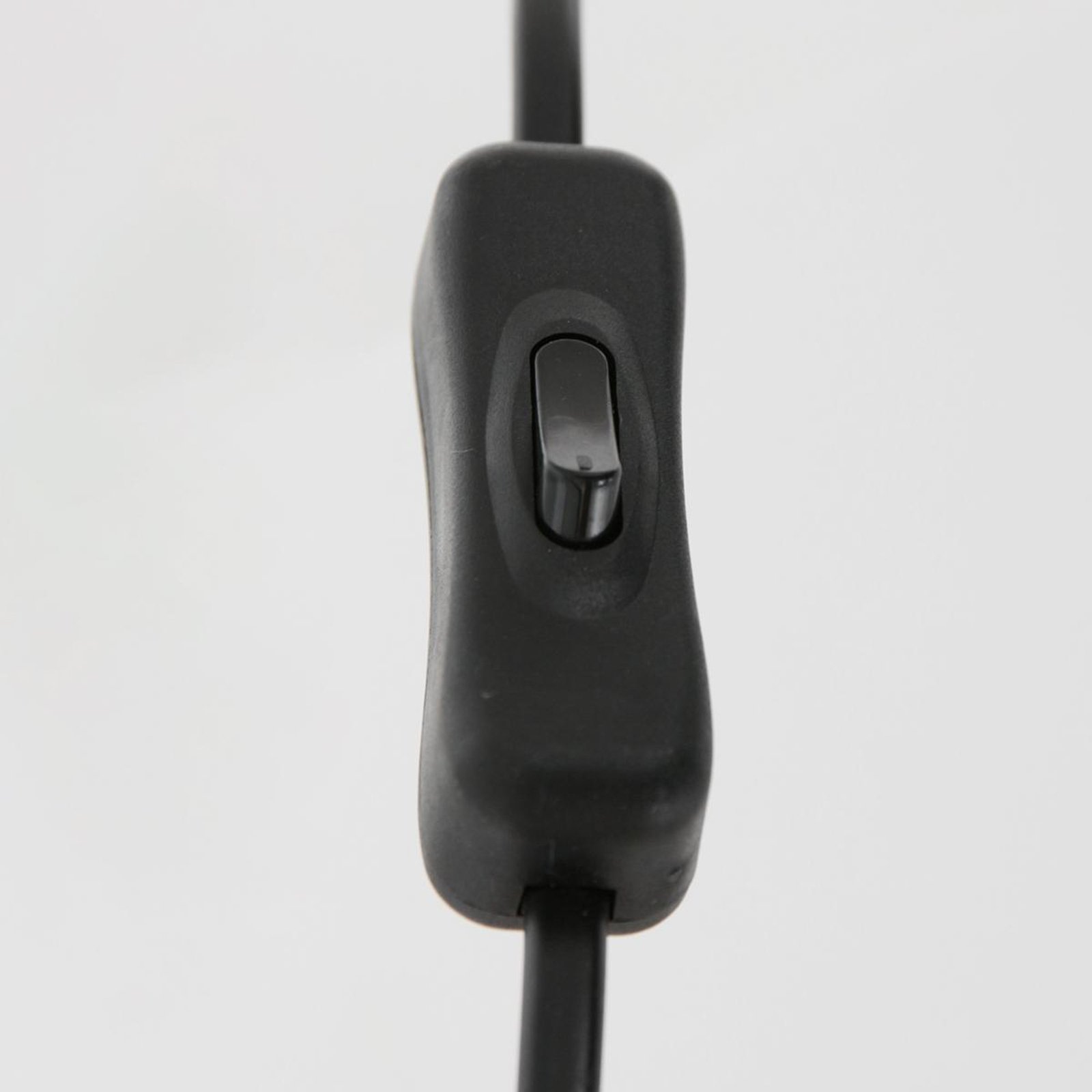 Animaux 3713ZW stalinė lempa, juoda/natūrali pintinė