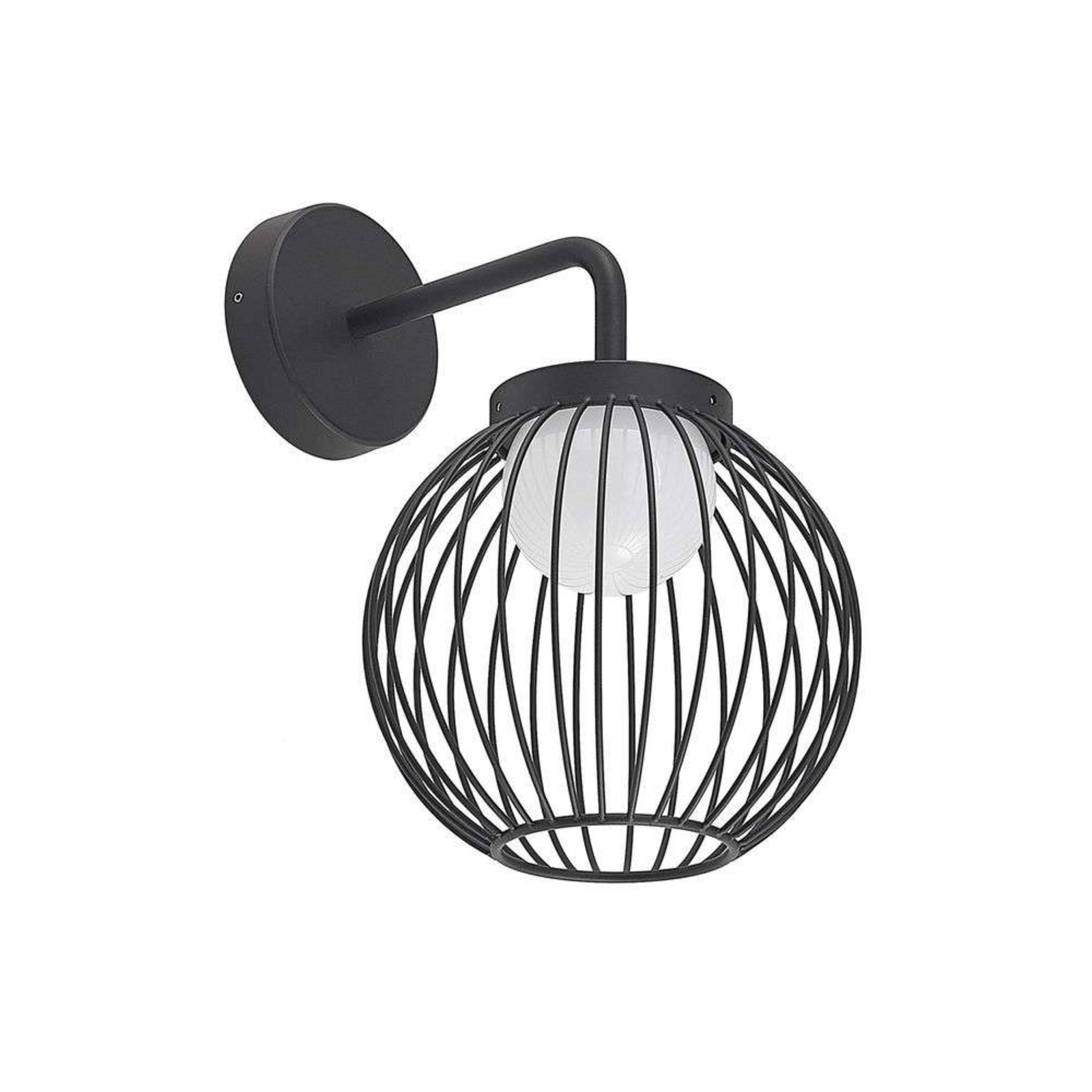 Kartivan IP65 LED Outdoor Wall Lamp Black - Lucande