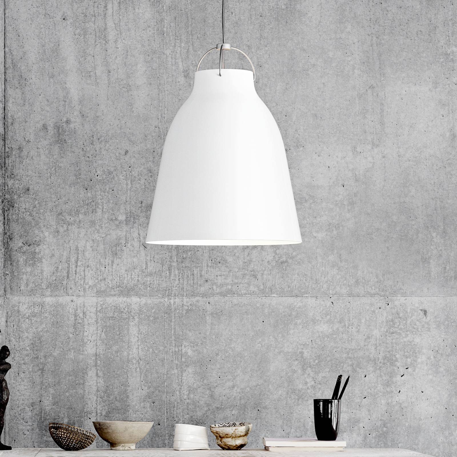 FRITZ HANSEN Caravaggio P3 blanc brillant