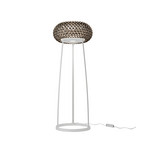 Foscarini Caboche Plus floor lamp 178cm smoke grey