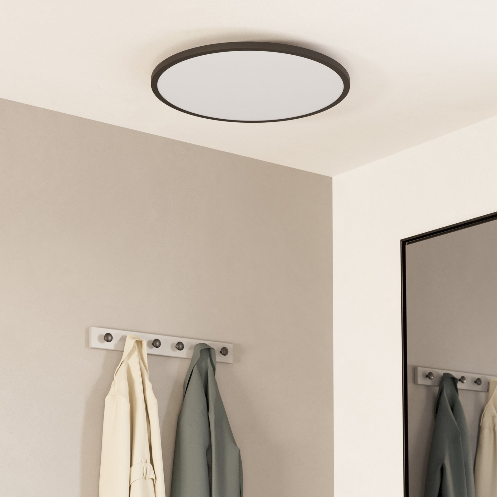 EGLO connect Sarsina-Z mennyezeti lámpa fekete Ø60cm