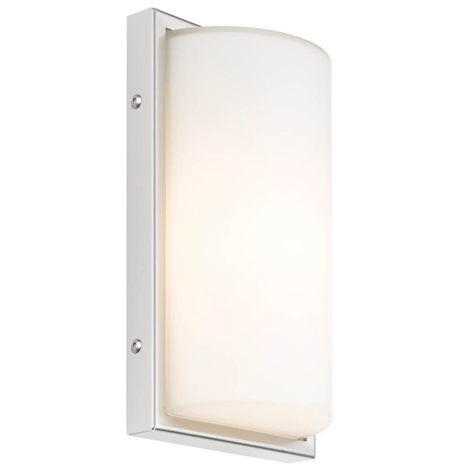 Outdoor wall light 040 with sensor, white