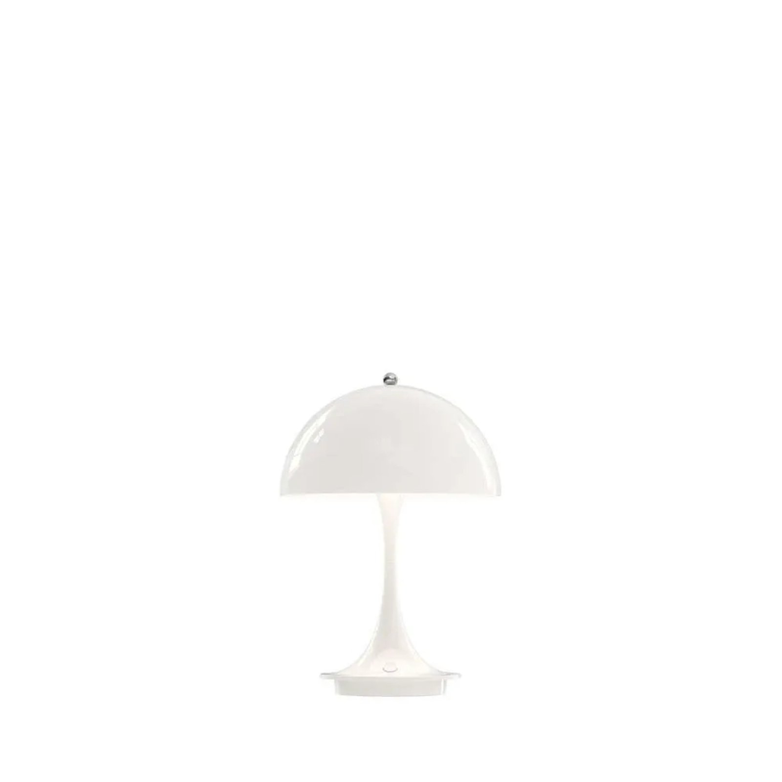 Panthella 160 Portable Veioză IP44 White - Louis Poulsen