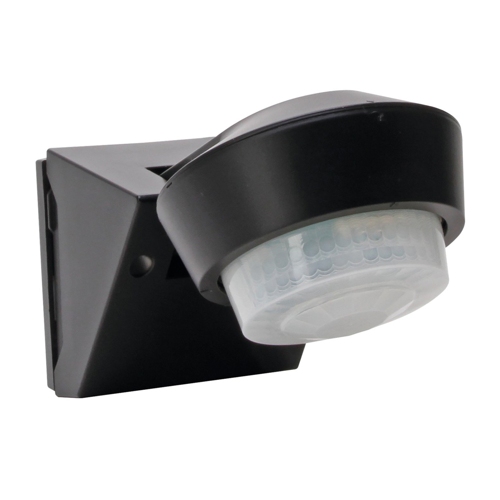 Heitronic 500078 motion detector 240° IP55 black, plastic, L: 9 cm, W: 15 cm, H: 8.8 cm