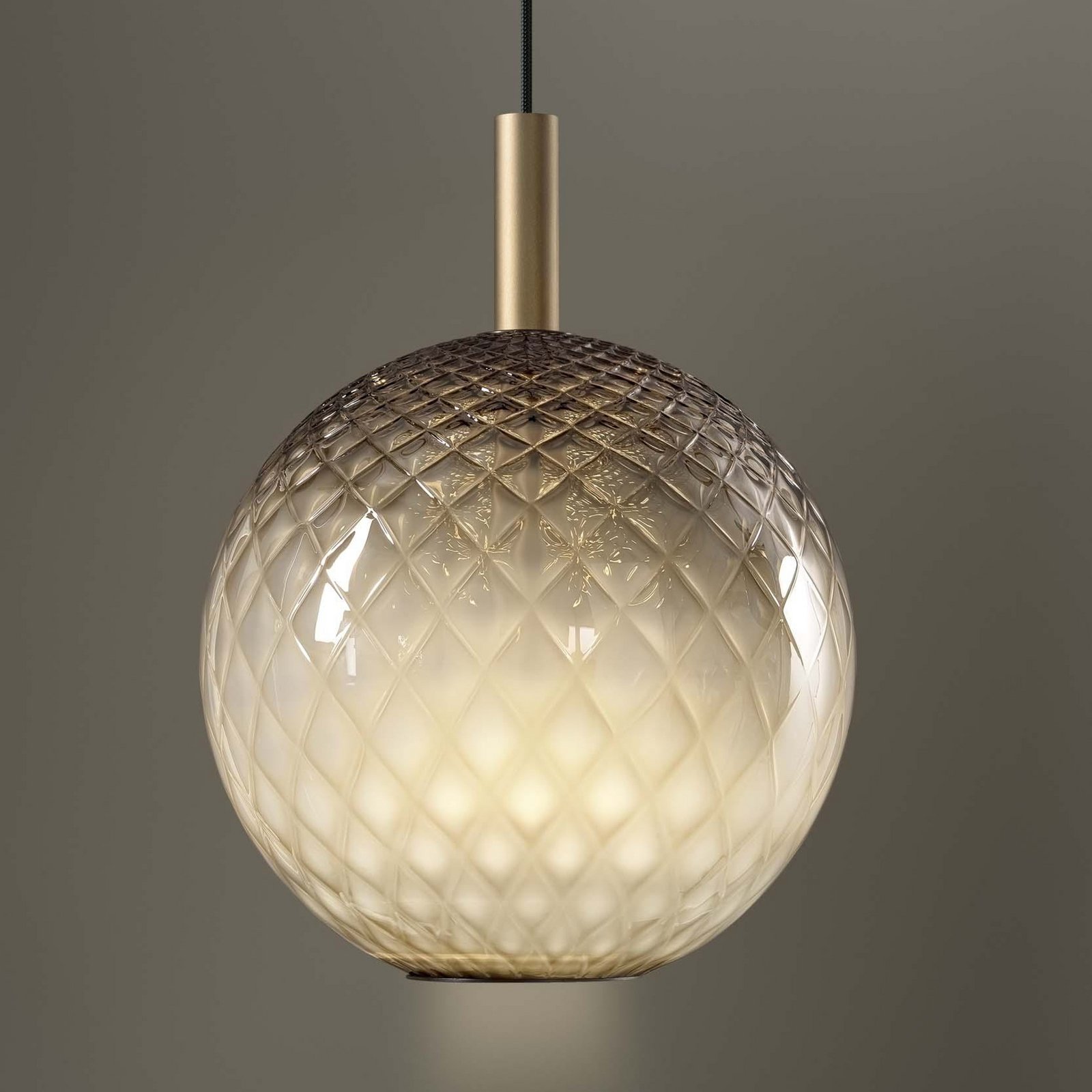 OLEV LED-pendel BEAM STICK NUANCE BALLOTON brun Ø 35 cm 927