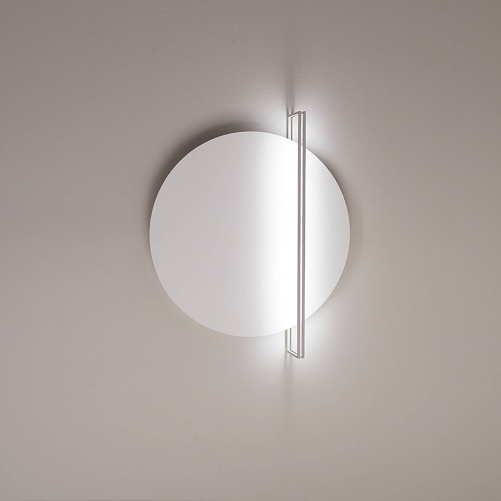 ICONE Essenza loftlampe 927, Ø70cm, hvid/hvid