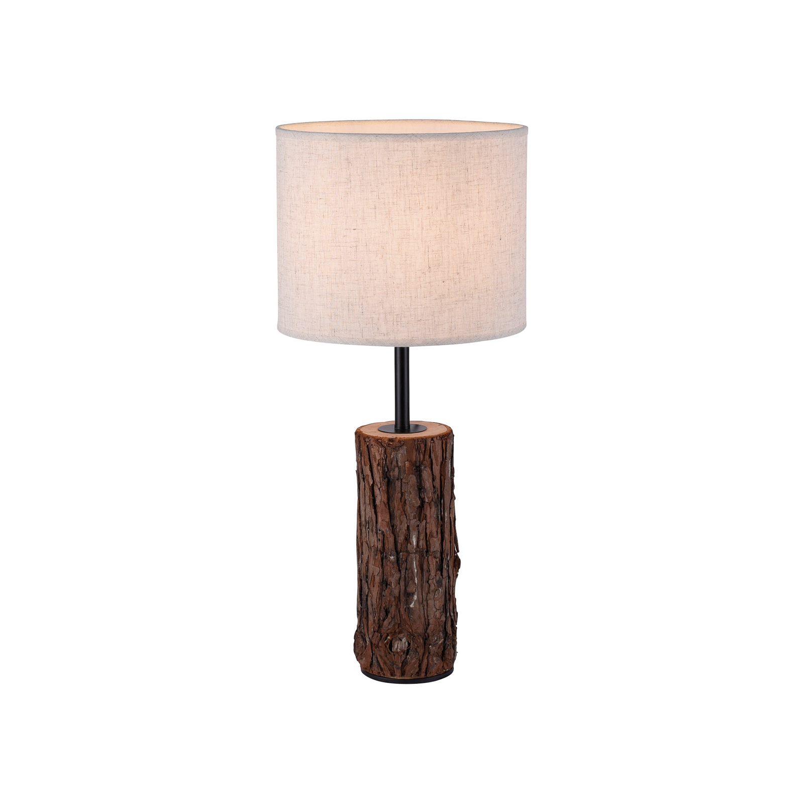 Bark table lamp