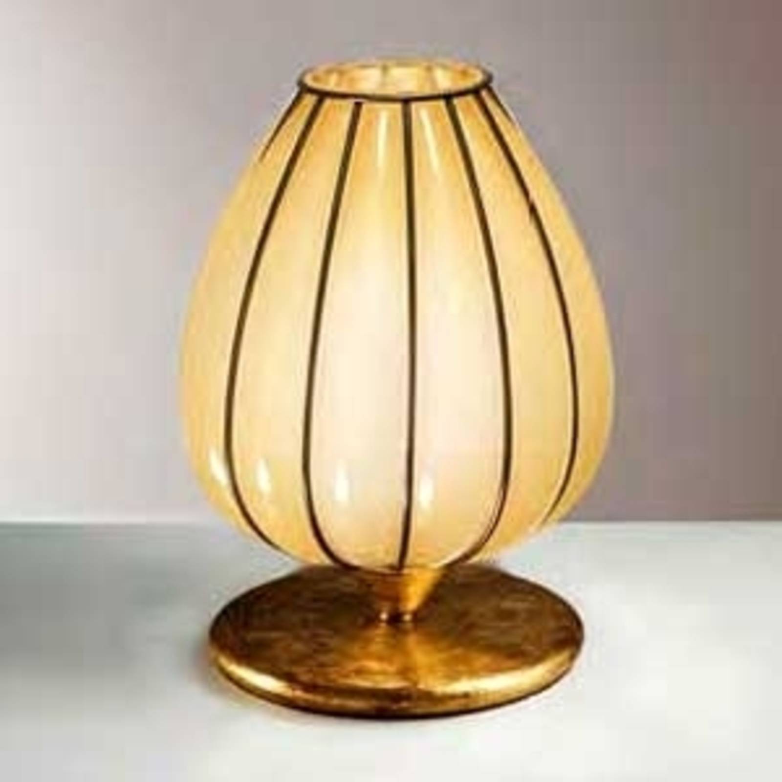 Image of Lampe à poser GEMMA fabriquée à la main 